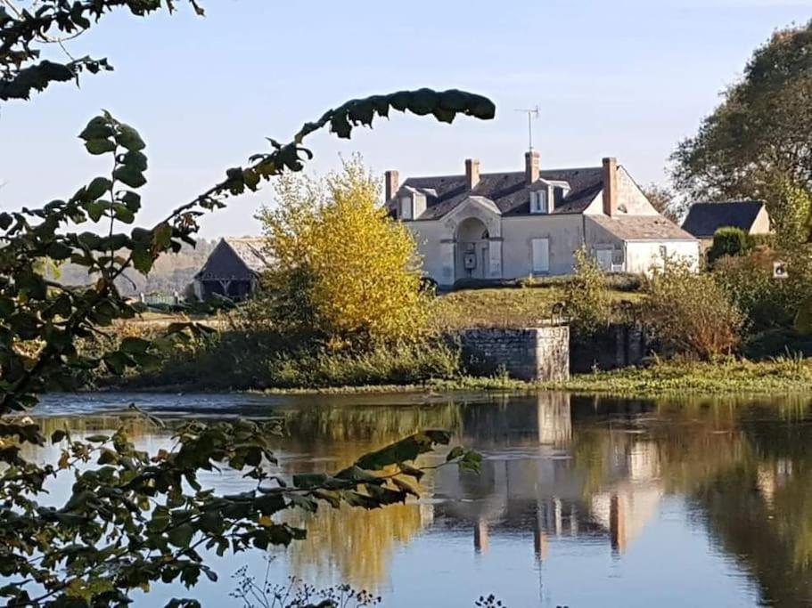 Gite de la Salamandre aan de rivier de Cher vlakbij Zoo de Beauval Thésée Extérieur photo